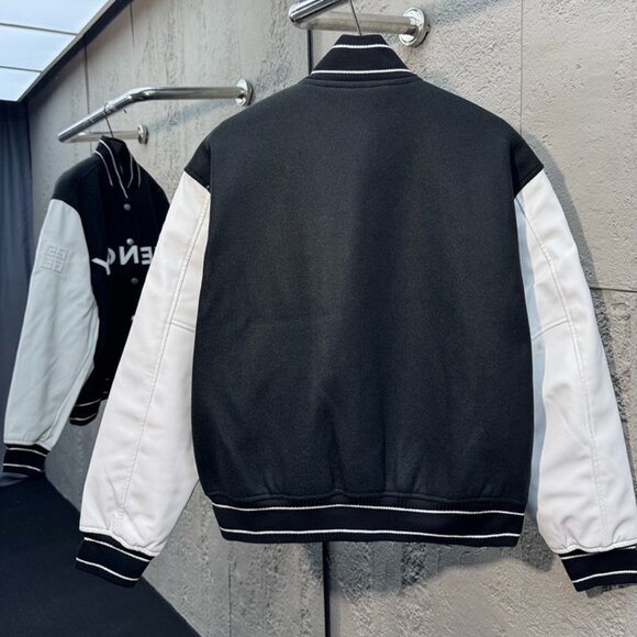 Givenchy Patchwork Baseball Jacket - Picture 2 of 9